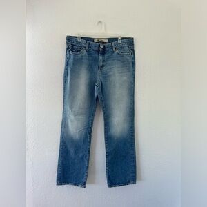 Gap Slim Fit Jeans, Straight Wide Leg, Size 16